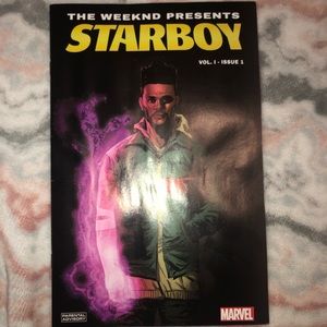 The Weeknd Starboy limited edition comic book